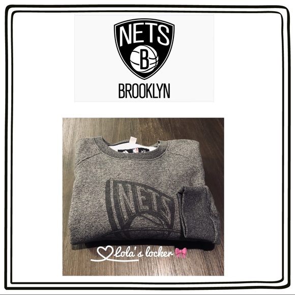 adidas Other - Adidas NBA Nets Crewneck Sweater